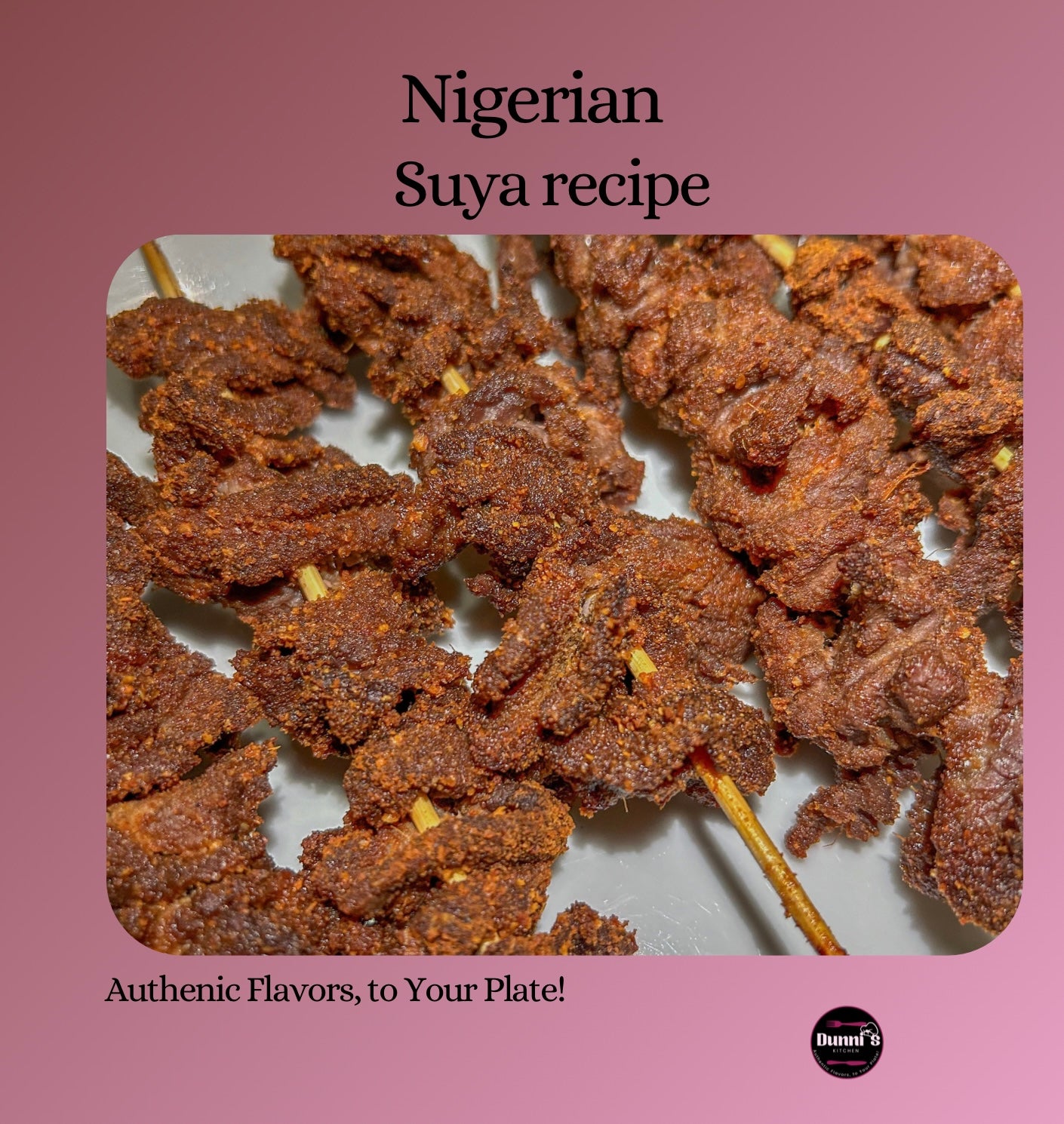 Nigerian Suya Recipe