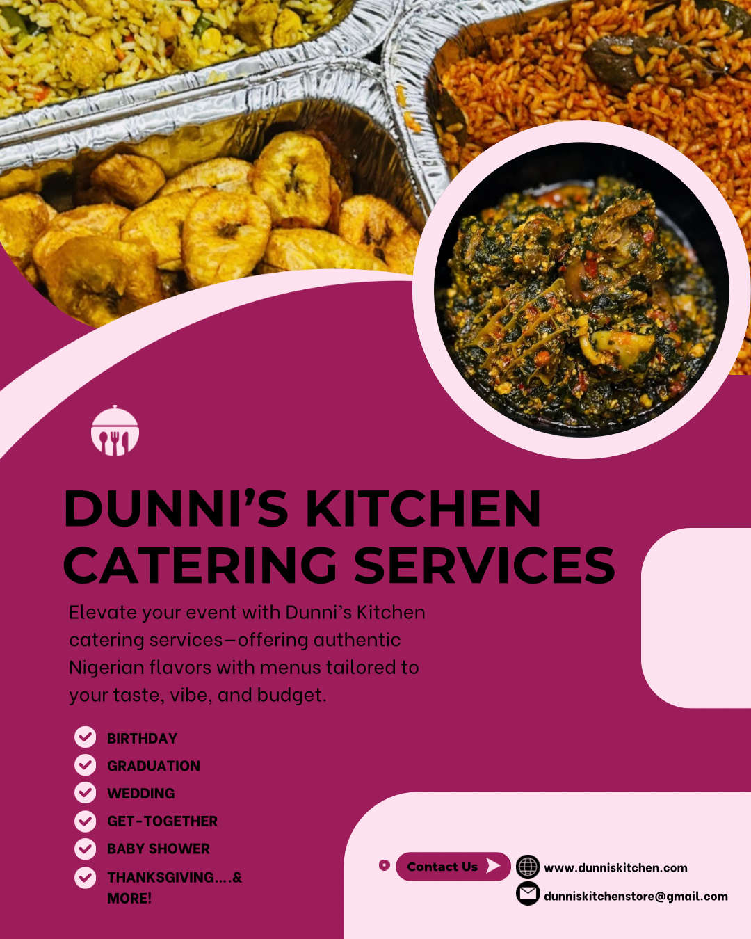 Catering Services (Drop-Off Only)