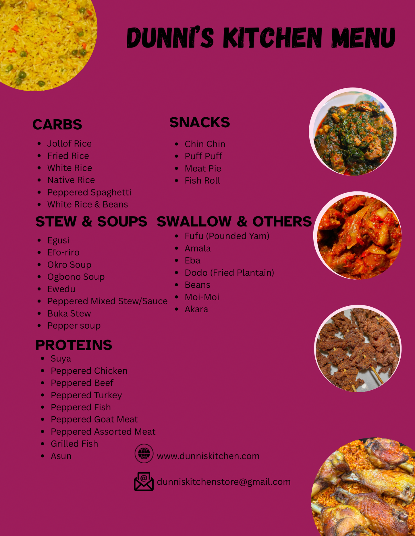 Catering Services (Drop off)